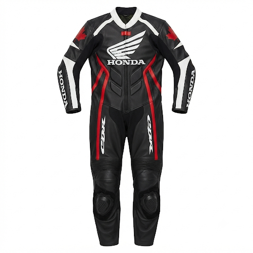 Full Grain Cowhide Motorcycle Racing Suit – 1.3mm Leather