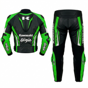 Premium Cowhide Leather Motorbike Racing Suit – CE Approved