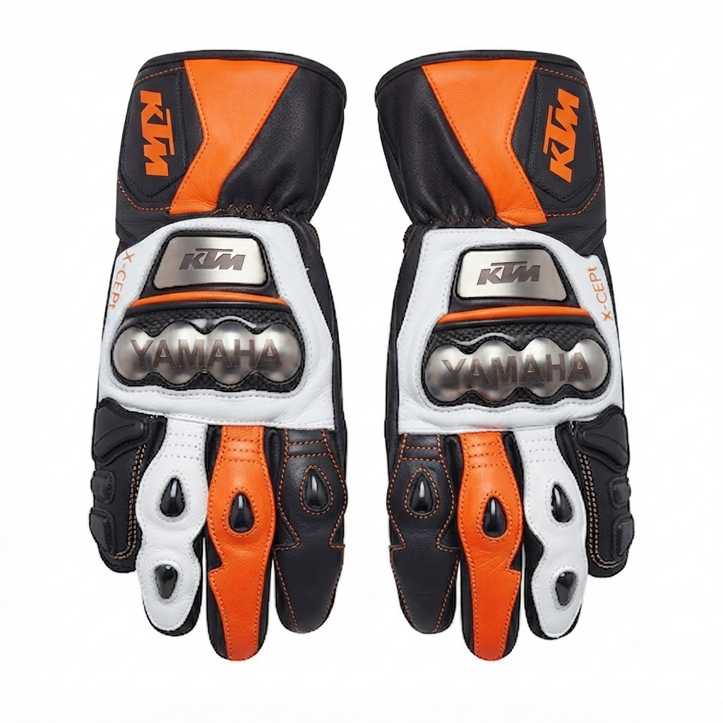 Leather Motorbike Riding Gloves – Sport & Track Gloves