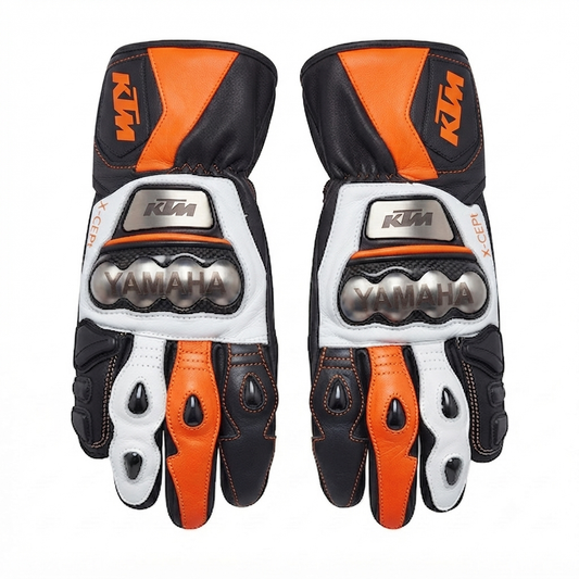 Leather Motorbike Riding Gloves – Sport & Track Gloves