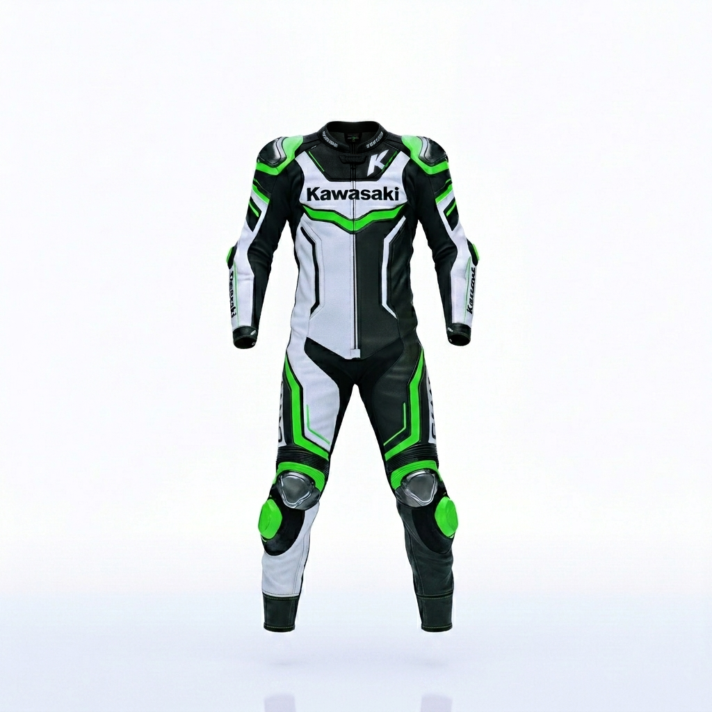Premium Leather Motorbike Suit – CE Approved Protective Armor