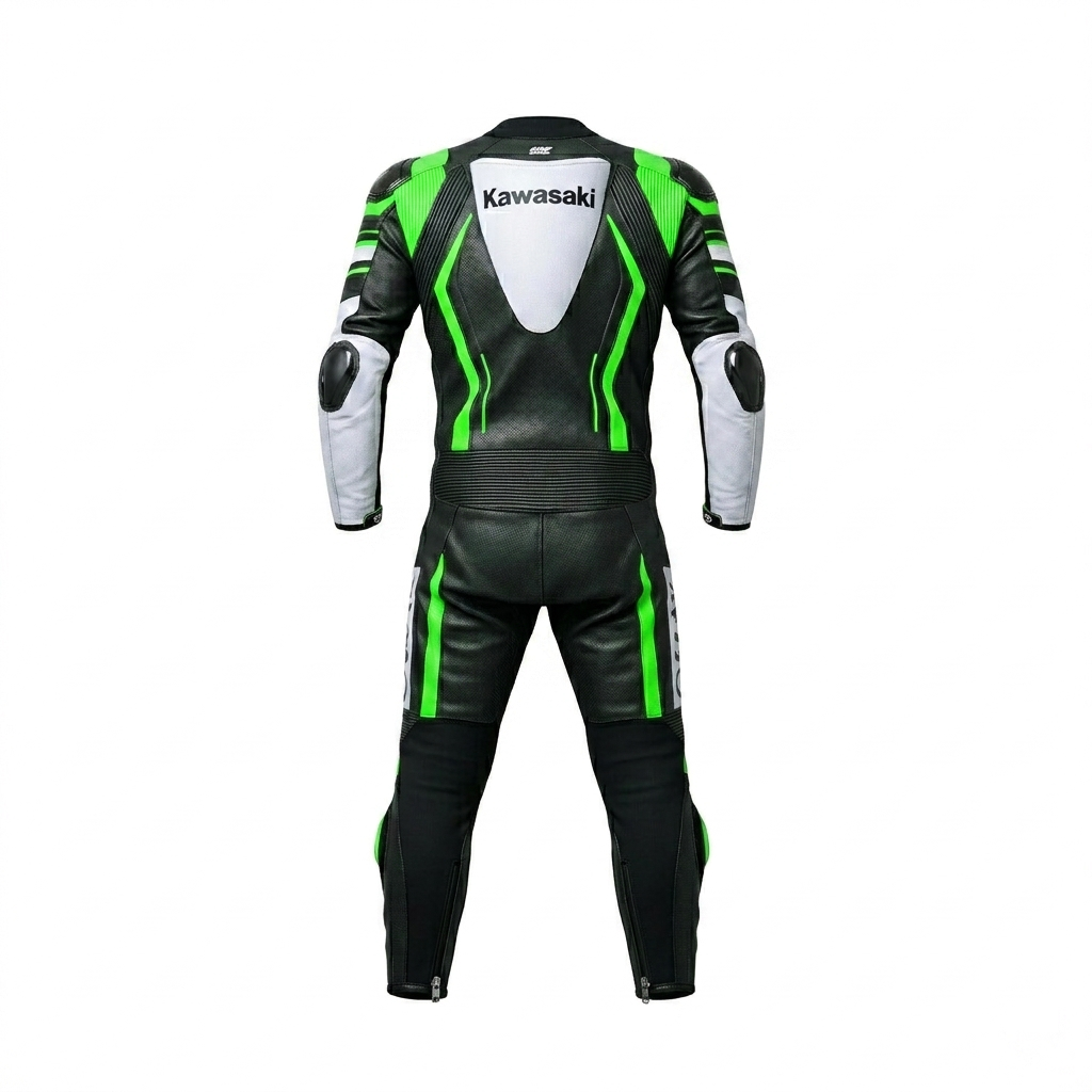 Premium Leather Motorbike Suit – CE Approved Protective Armor