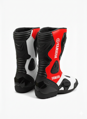 Men’s Motorcycle Leather Racing Boots – Protective Shoes