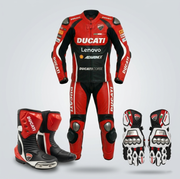 Cowhide Leather Motorcycle Racing Suit – Sport & Track Riding