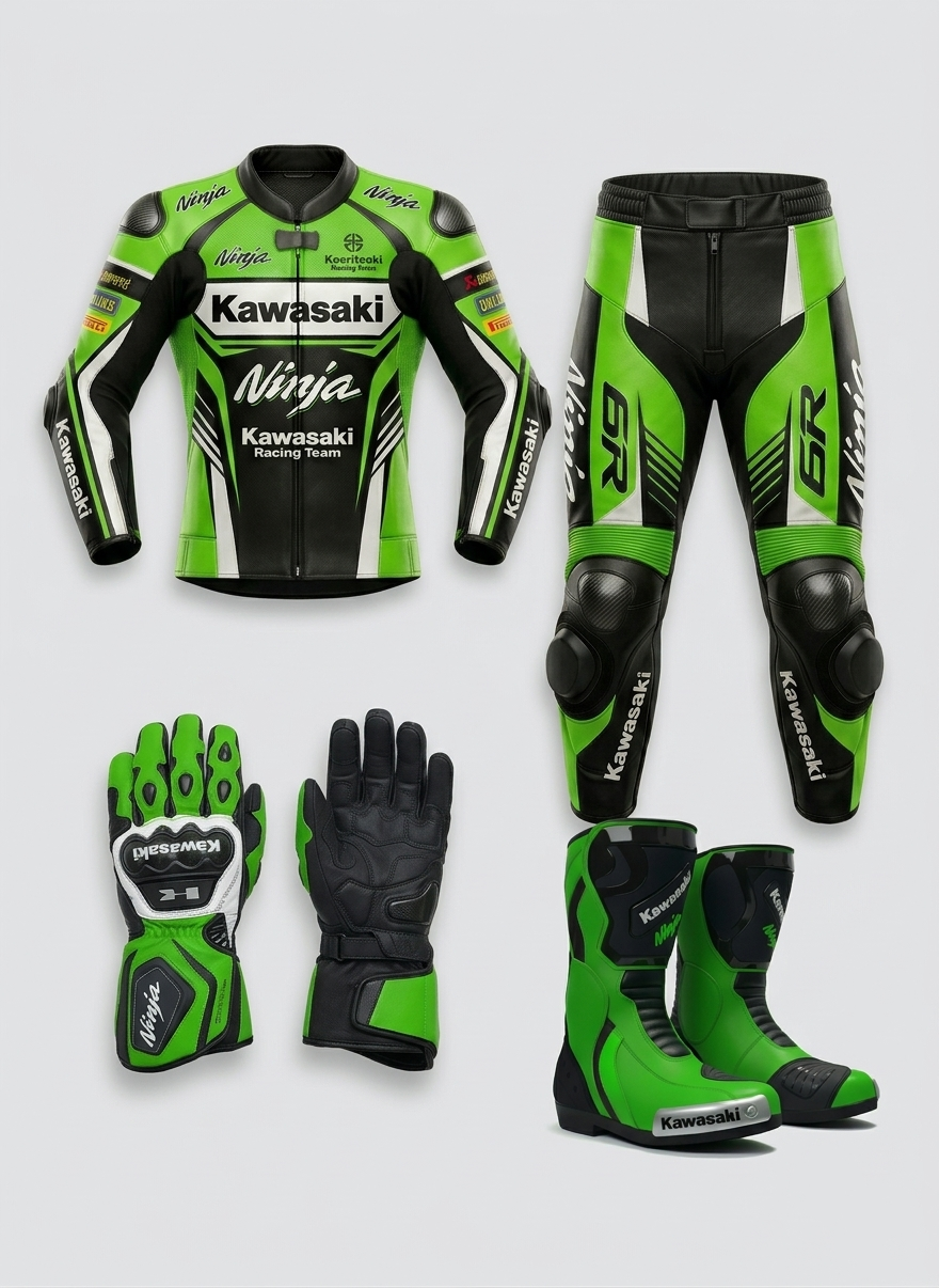 Professional Motorcycle Leather Racing Suit – CE Approved Armor