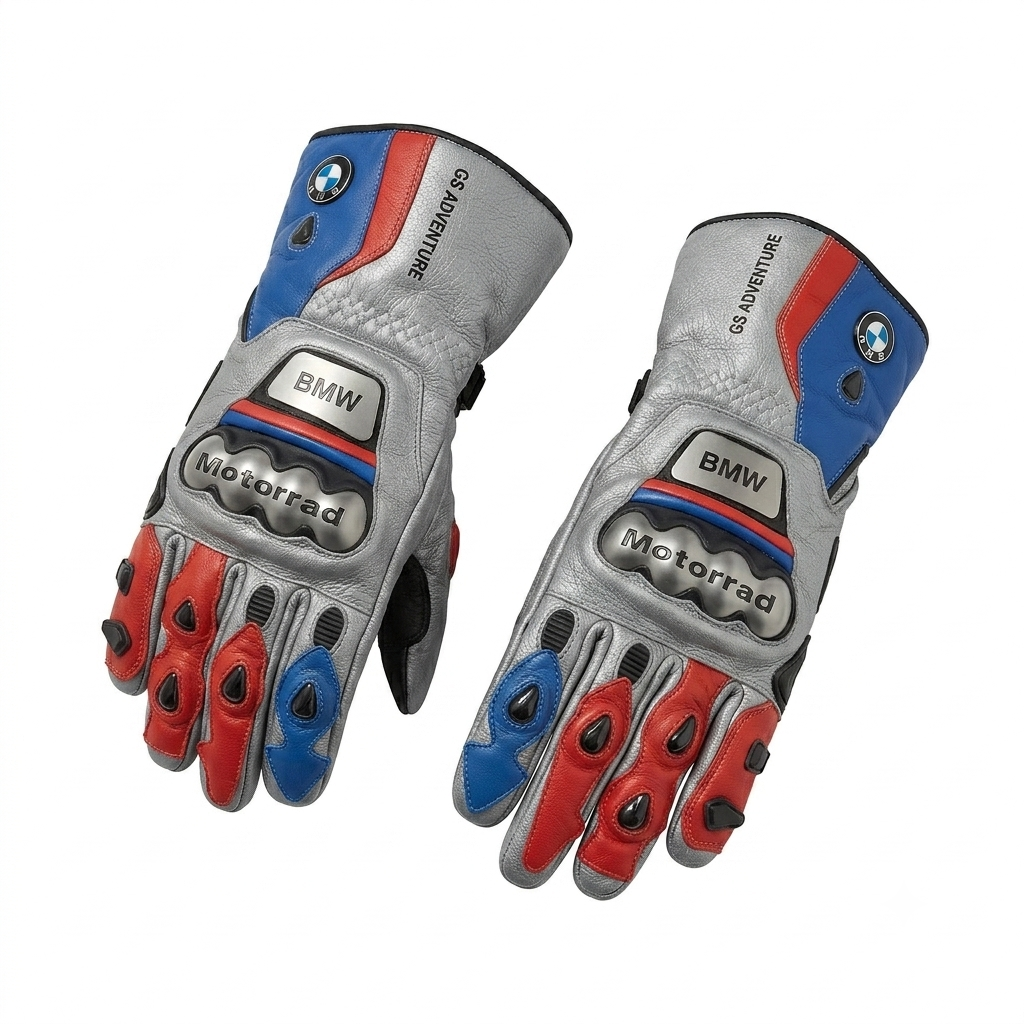 Premium Motorbike Racing Gloves – Leather Riding Gloves