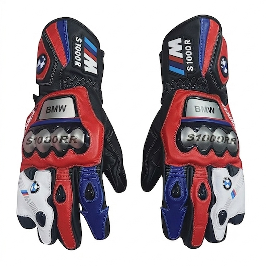 Premium Motorbike Leather Gloves – Racing & Sport Riding