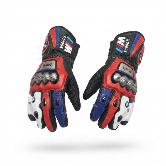 Premium Motorbike Leather Gloves – Racing & Sport Riding