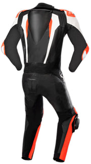 Motorbike Leather Racing Suit – Black Orange Riding Motorcycle Suit