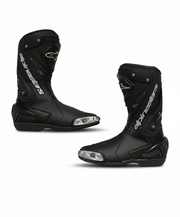 Premium Motorcycle Racing Boots – Leather Riding Shoes