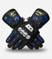 Premium Leather Motorcycle Racing Gloves
