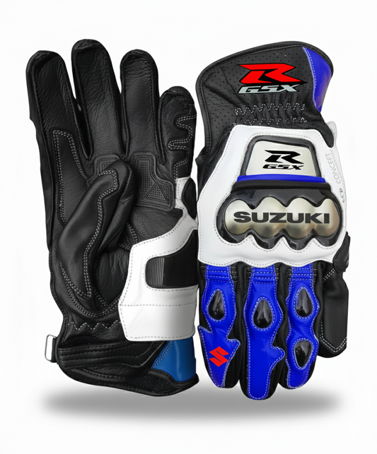 Premium Motorbike Racing Gloves – Leather Riding Gloves