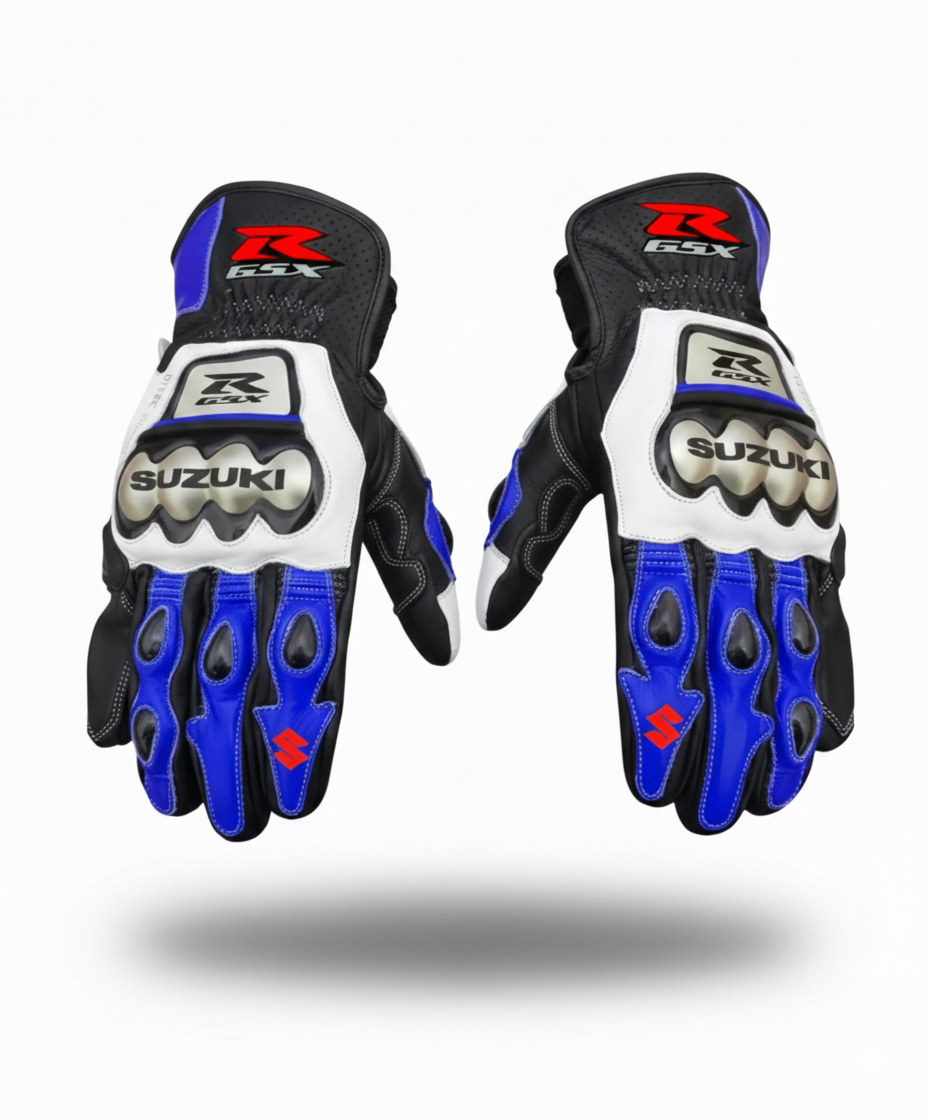 Premium Motorbike Racing Gloves – Leather Riding Gloves