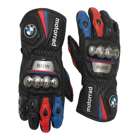 Premium Leather Motorcycle Racing Gloves