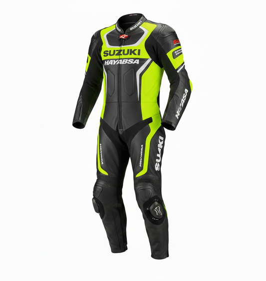 1.3mm Genuine Leather Motorbike Racing Suit – Protective Gear