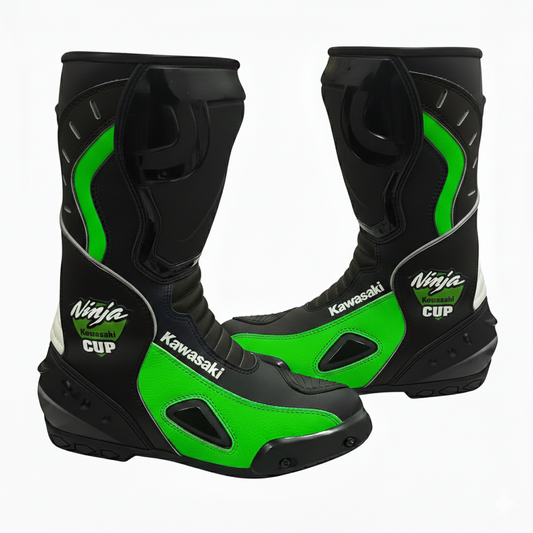 Motorbike Racing Boots – Premium Leather Protective Footwear