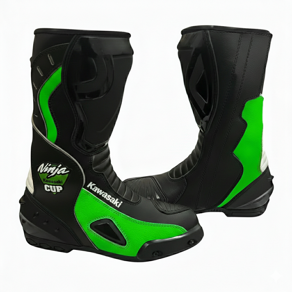 Motorbike Racing Boots – Premium Leather Protective Footwear