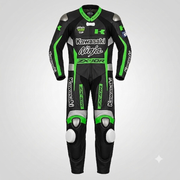 Men’s 1.3mm Leather Motorcycle Racing Suit – Protective Armor