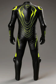 Motorbike Leather Racing Suit – Black Green Riding Motorcycle Suit