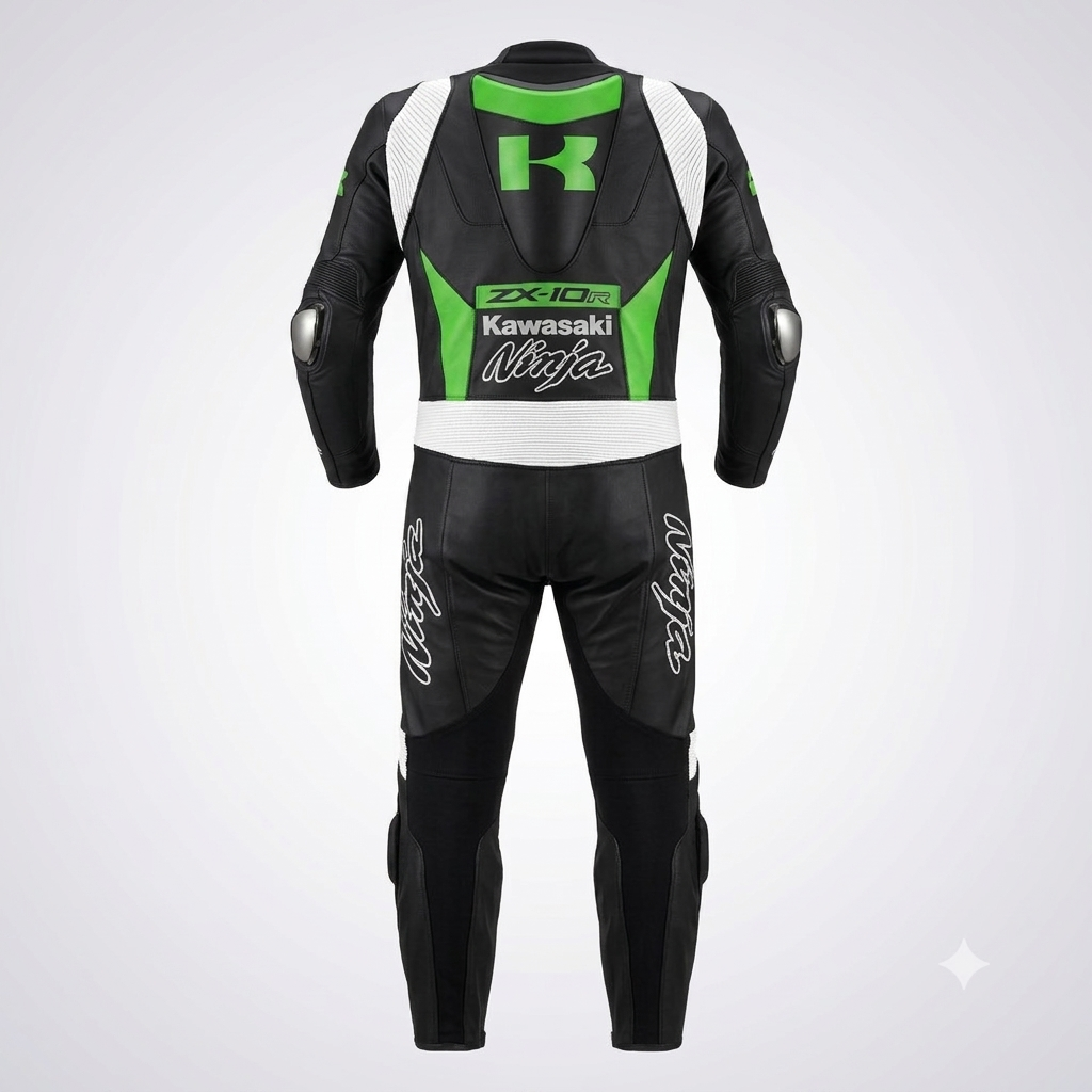 Premium Leather Motorbike Suit – CE Approved Protective Armor