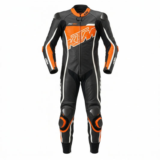 Premium Leather Motorbike Suit – CE Approved Protective Armor