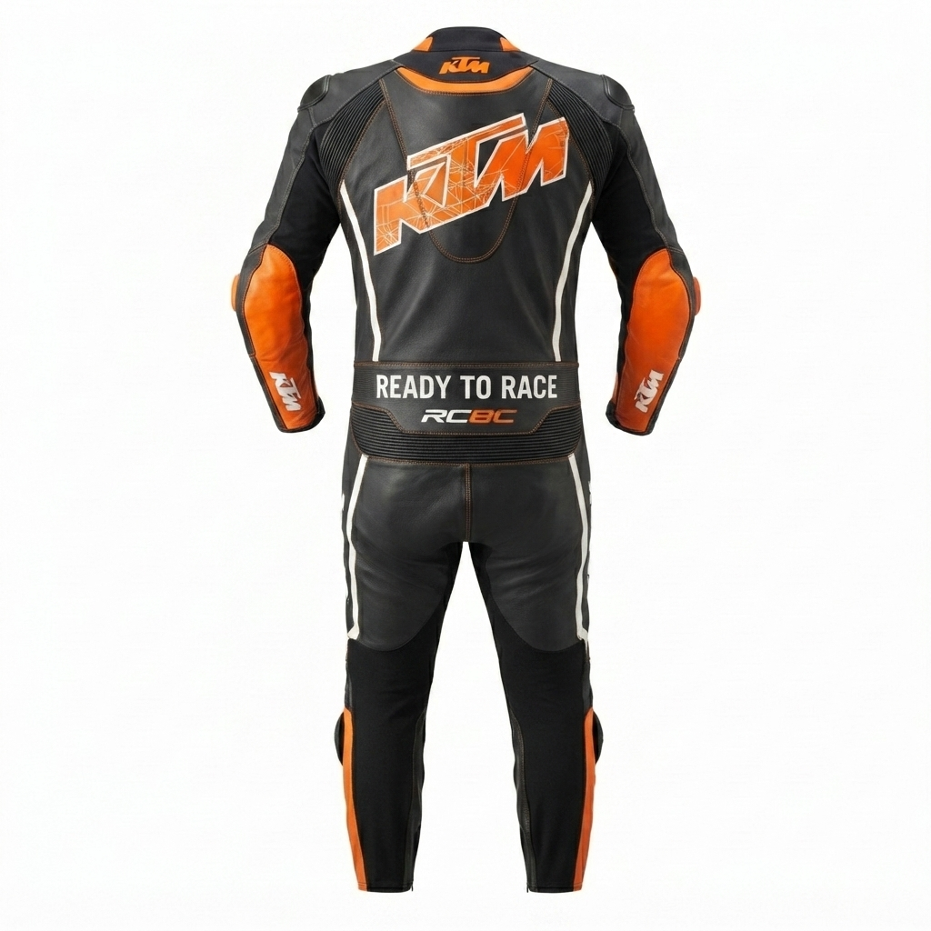 Premium Leather Motorbike Suit – CE Approved Protective Armor