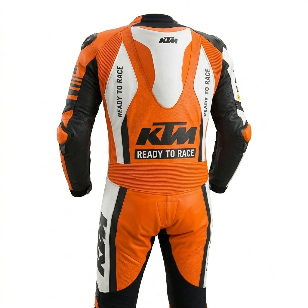 Premium Leather Motorbike Suit – CE Approved Protective Armor