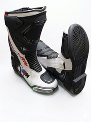 Premium Motorcycle Riding Boots – Leather Racing Design