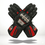 Motorcycle Leather Racing Gloves – Protective Riding Gloves