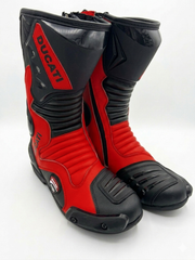 Men’s Leather Motorcycle Riding Shoes – Sport Racing