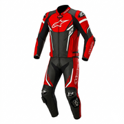 Men’s 1.3mm Leather Motorcycle Racing Suit – Protective Armor