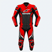 Full Body Cowhide Leather Racing Suit – Motorcycle Track Suit