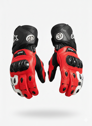 Premium Leather Motorcycle Racing Gloves