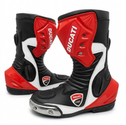 Premium Motorcycle Racing Boots – Leather Riding Shoes