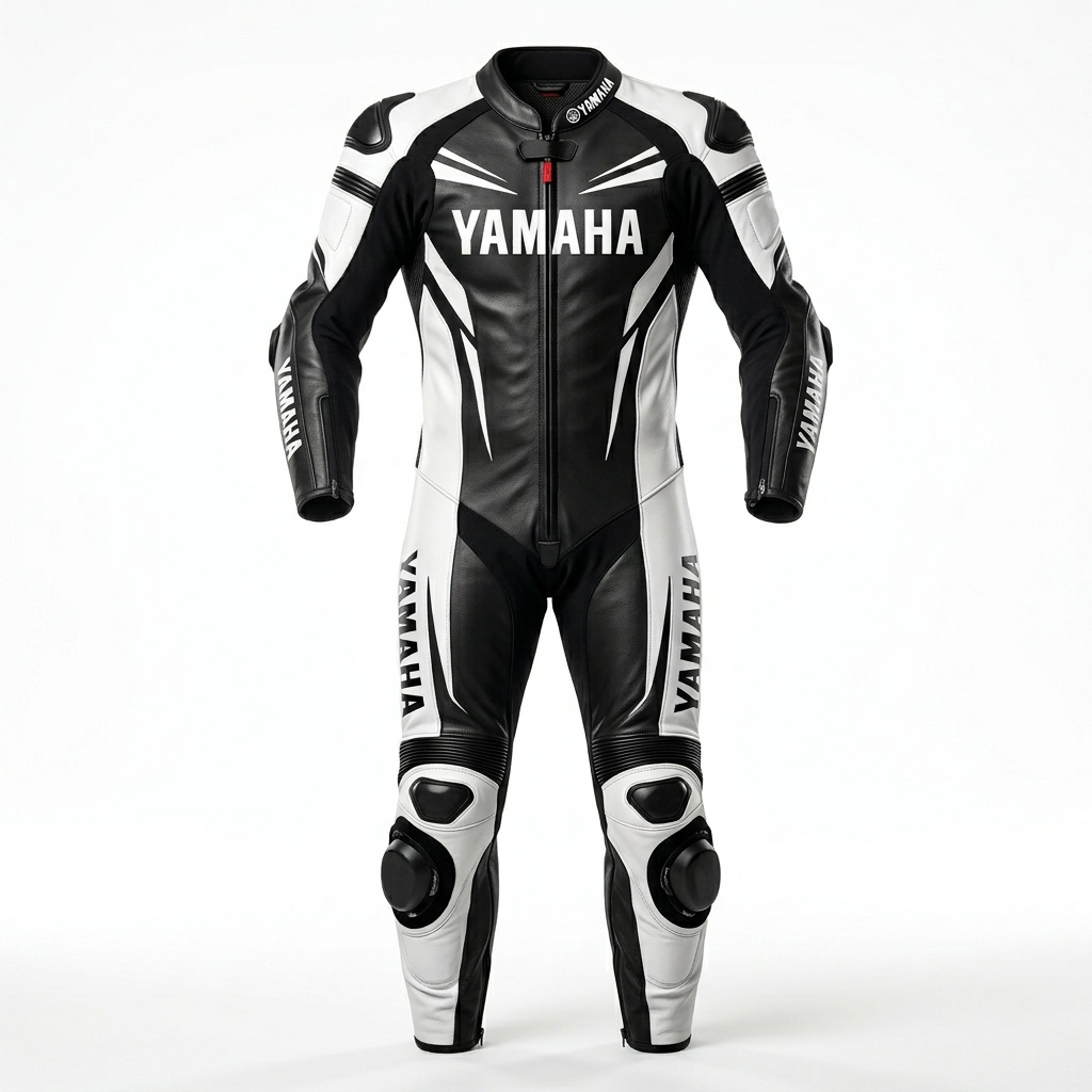 Full Body Cowhide 1.3mm Leather Racing Suit – Motorcycle Track Suit