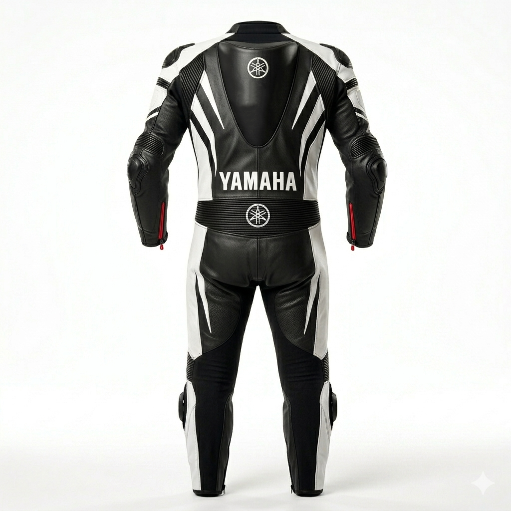 Full Body Cowhide 1.3mm Leather Racing Suit – Motorcycle Track Suit