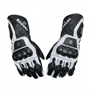 Motorcycle Racing Gloves – Durable Leather Protective Gloves