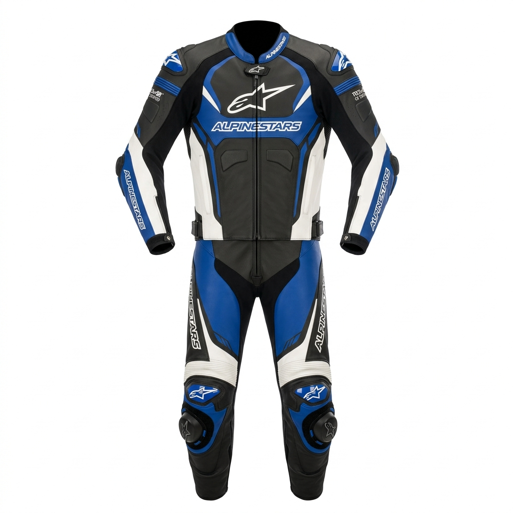 Cowhide Leather Motorcycle Racing Suit – Sport & Track Riding