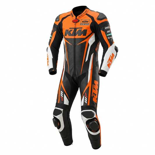 1.3mm Genuine Leather Motorbike Racing Suit – Protective Gear