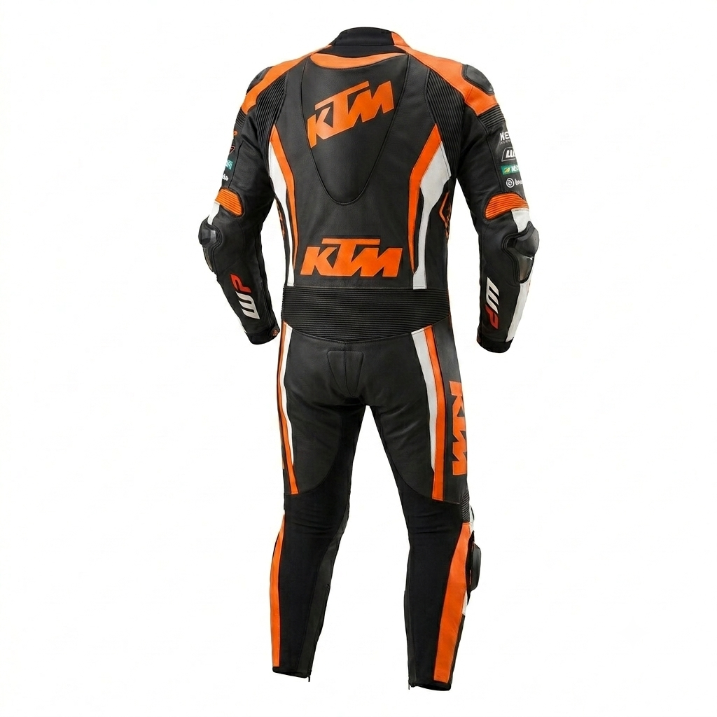 1.3mm Genuine Leather Motorbike Racing Suit – Protective Gear