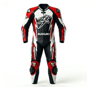 Professional Motorcycle Leather Racing Suit – CE Approved Armor