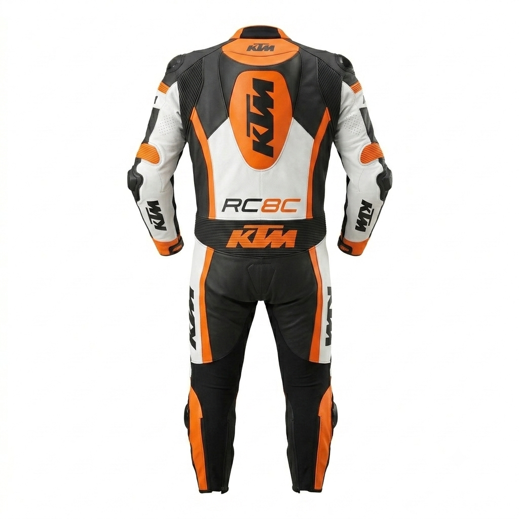 Professional Motorcycle Leather Racing Suit – CE Approved Armor