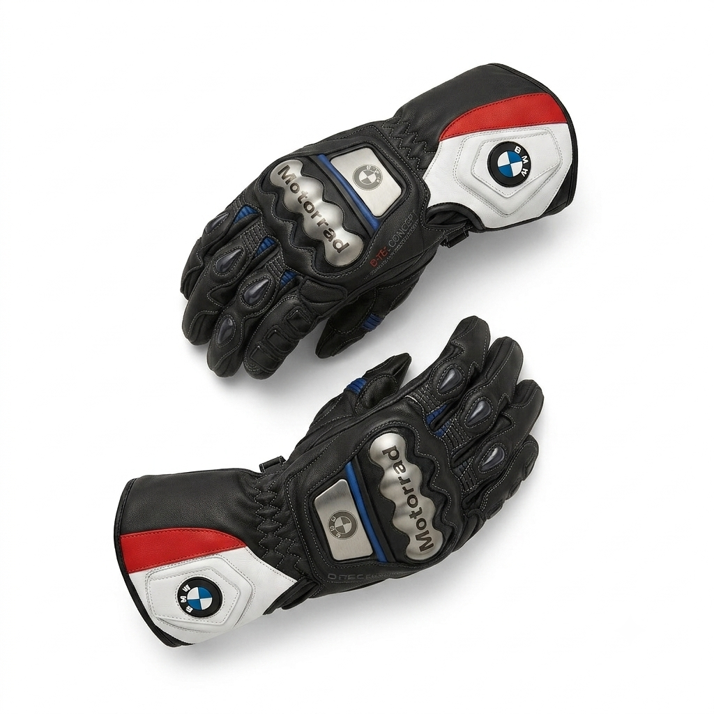 Men’s Leather Motorcycle Gloves – Sport & Racing
