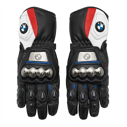 Men’s Leather Motorcycle Gloves – Sport & Racing