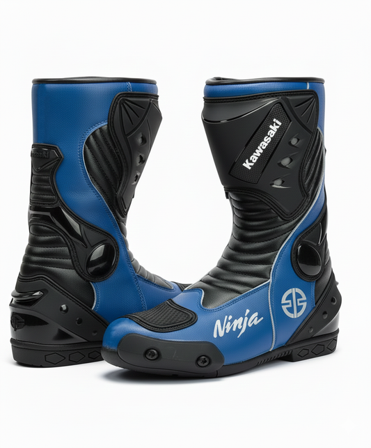Professional Leather Motorcycle Racing Shoes