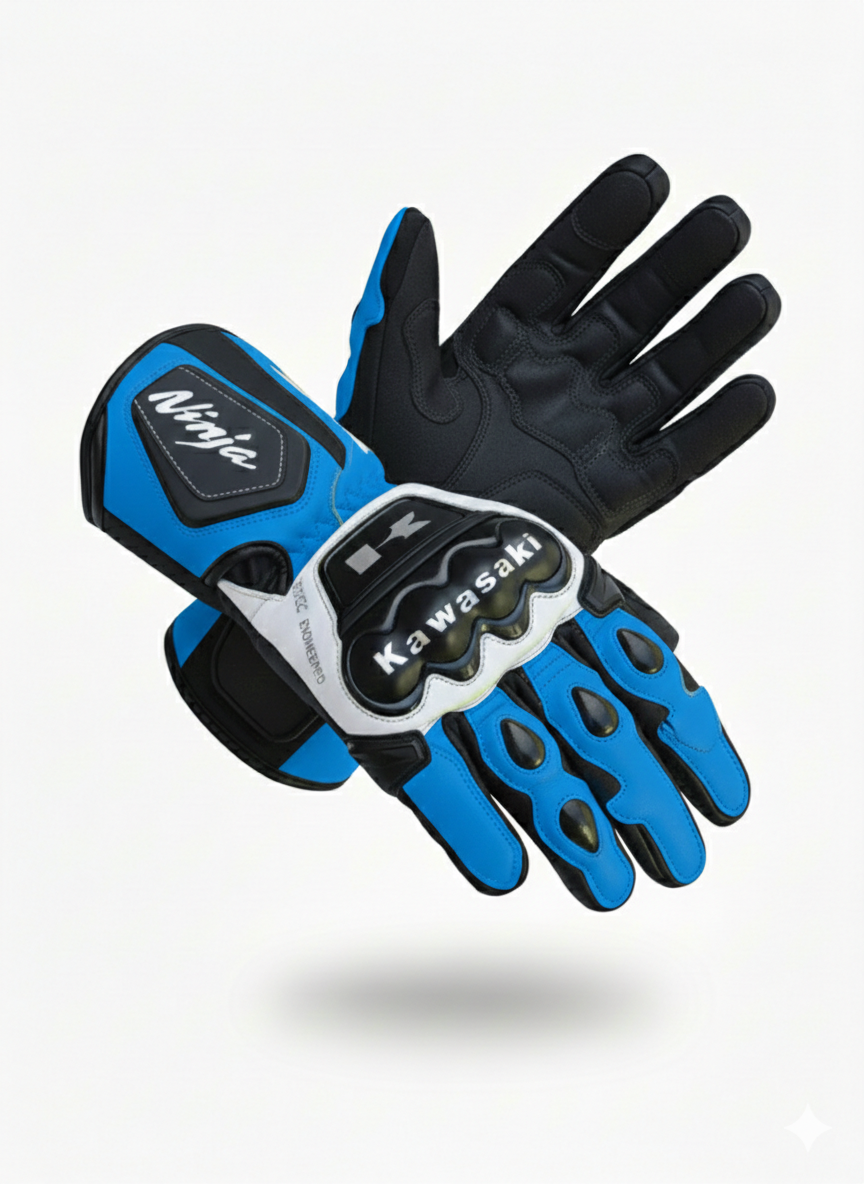 Men’s Leather Motorcycle Gloves – Sport & Racing