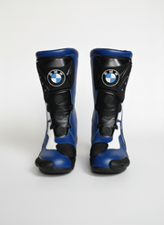 Motorcycle Racing Leather Boots – Durable Riding Shoes