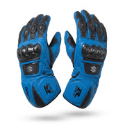 Professional Leather Motorcycle Racing Gloves