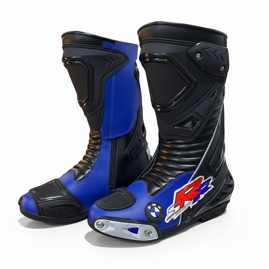 Premium Leather Motorcycle Racing Shoes
