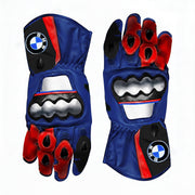 Motorcycle Racing Gloves – Durable Leather Protective Gloves